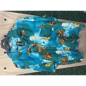 Shoreline Men's Bahamas Shirt Size 3XL Tropical Print